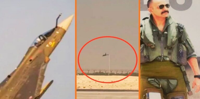 Tejas fighter jet crashes at Dubai Air Show