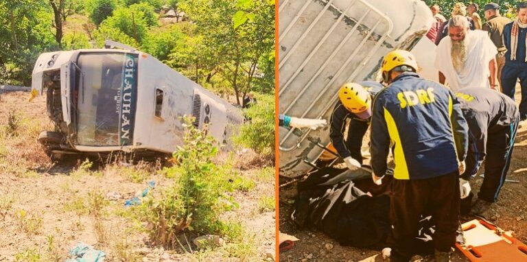 accident near Kunjapuri
