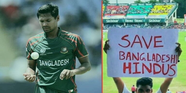 Bangladeshi player Mustafizur