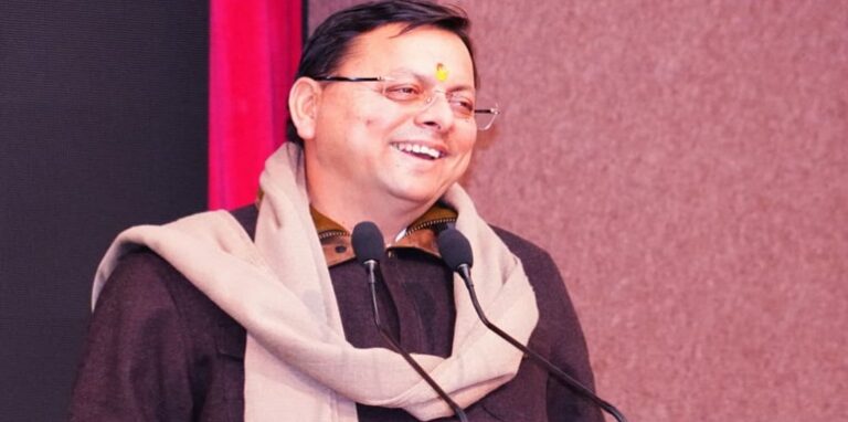 CM Dhami addressed the administrative officers