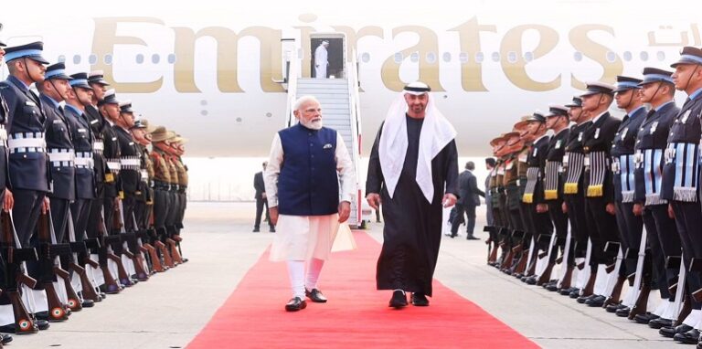 UAE President India visit