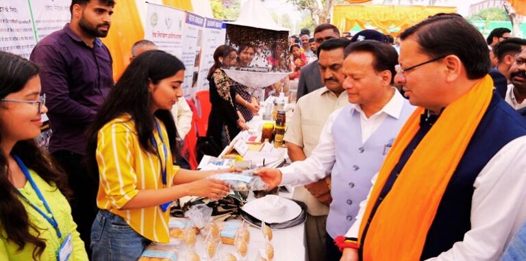 CM Dhami inaugurated the Kisan Mela in Pantnagar