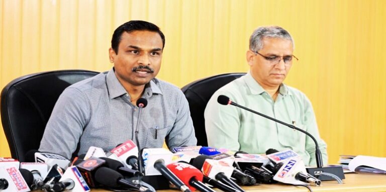 Press conference of Additional Chief Electoral Officer