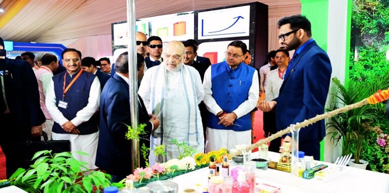 Union Home Minister Amit Shah inaugurated the state-level exhibition New Code of Justice in Haridwar