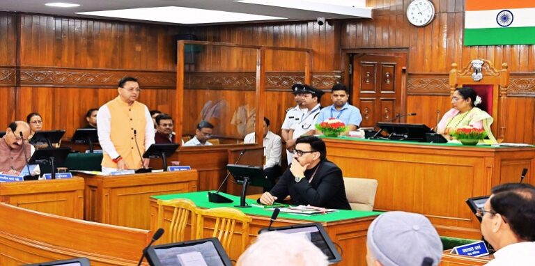 CM Dhami's address to Uttarakhand Assembly