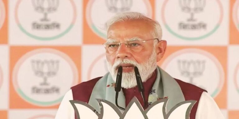 PM Modi public rally in Krishnanagar