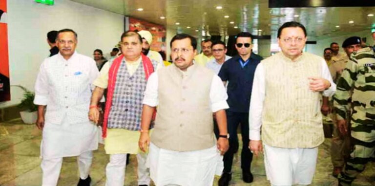 BJP National President Nitin Naveen reached Dehradun