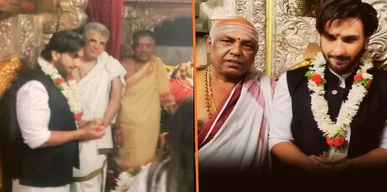 Ranveer Singh reached Chamundeshwari temple