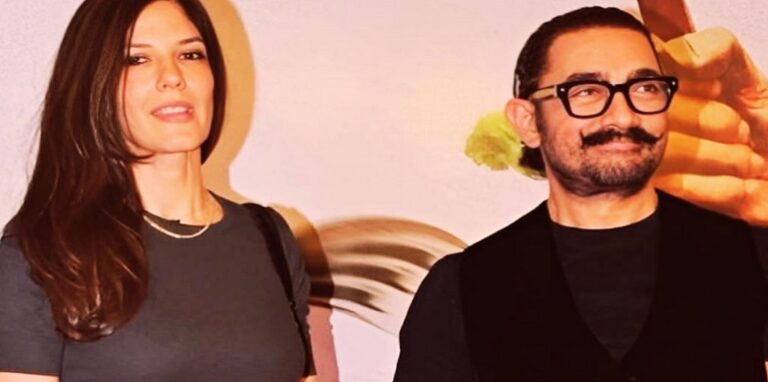 Aamir Khan and Gauri Spratt
