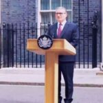 British PM Keir Starmer resigns