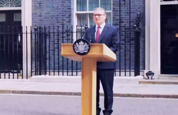 British PM Keir Starmer resigns