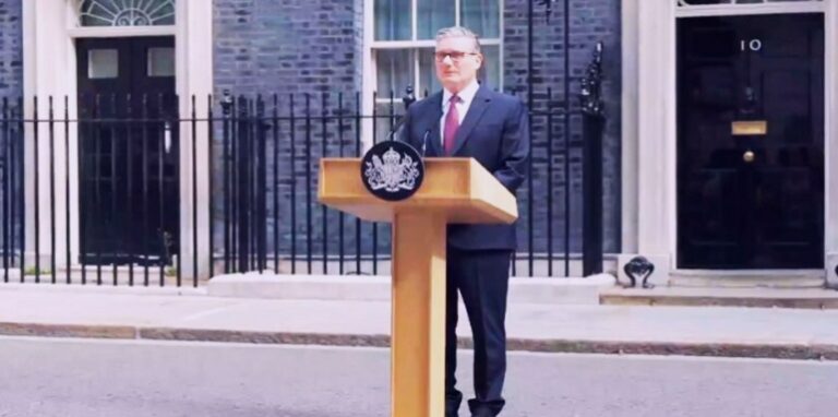 British PM Keir Starmer resigns