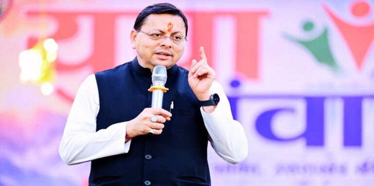 CM Dhami had a direct dialogue with the youth