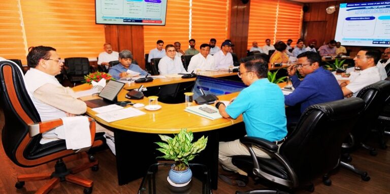 CM Dhami reviews 12 projects worth Rs 6,940 crore