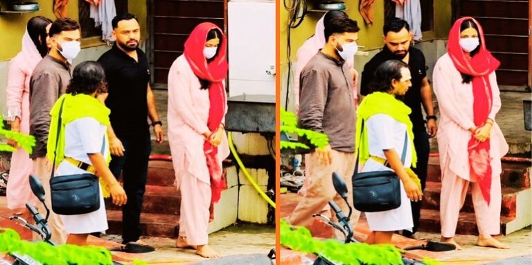 Virat-Anushka reached Vrindavan