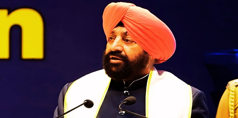 Governor Lieutenant General Gurmit Singh