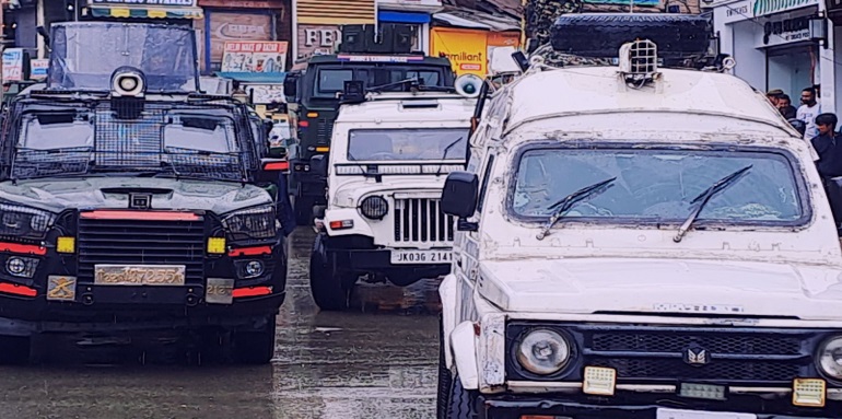 Lal Chowk in Anantnag