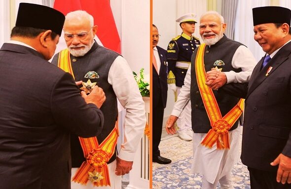 PM Modi conferred with Indonesia's highest civilian honour 'Bintang Adipurna'