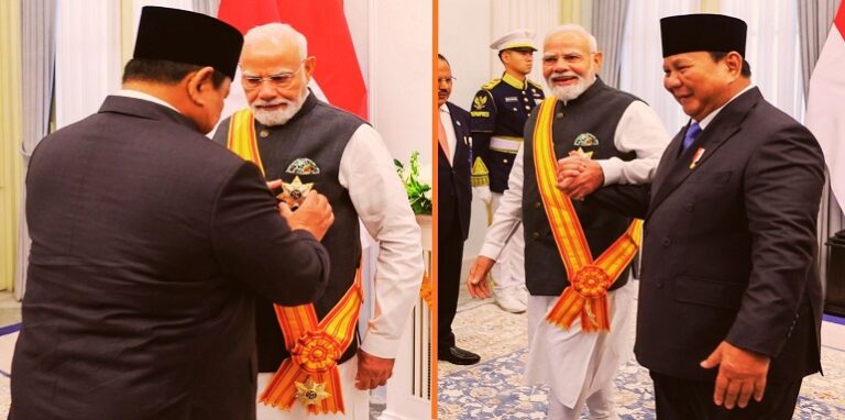 PM Modi conferred with Indonesia's highest civilian honour 'Bintang Adipurna'