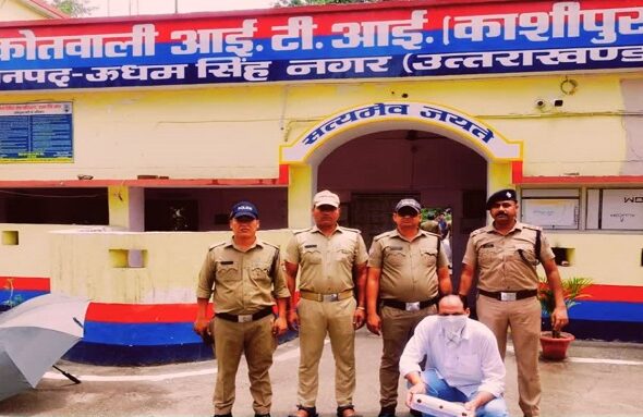 UP's wanted gangster arrested from Kashipur