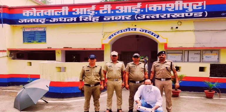 UP's wanted gangster arrested from Kashipur