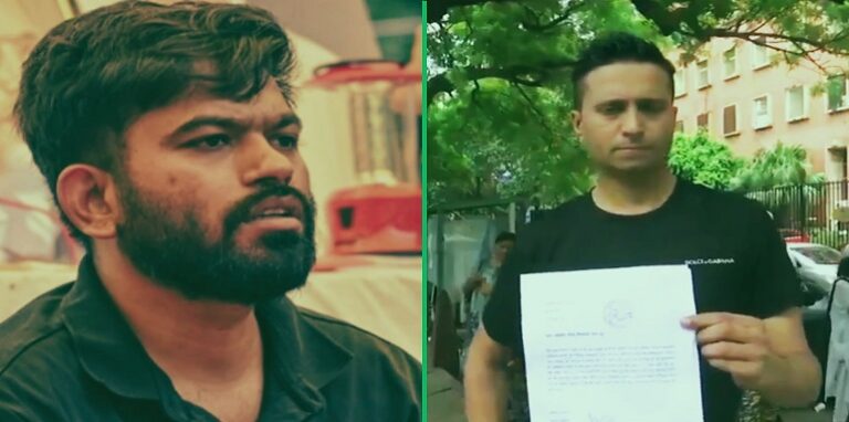 Abhijeet Dipke and social media influencer Faizan Ansari