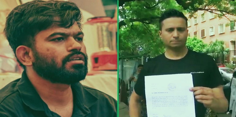 Abhijeet Dipke and social media influencer Faizan Ansari