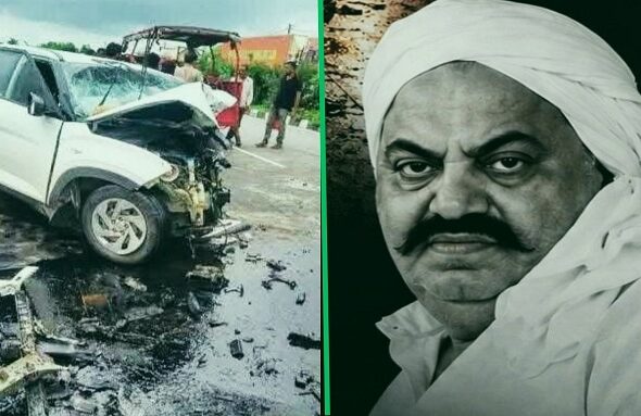 Atiq Ahmed son dies in accident