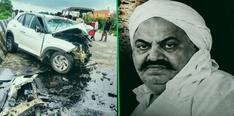 Atiq Ahmed son dies in accident