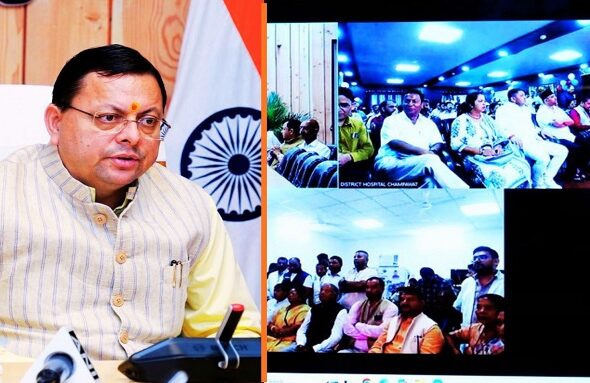 CM Dhami inaugurated the Blood Component Separation Unit
