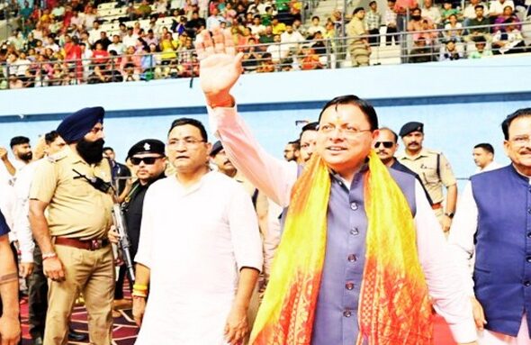 CM Dhami inaugurated the first sports university of Uttarakhand