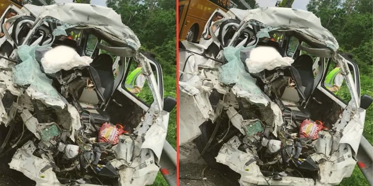 accident near Lachhiwala