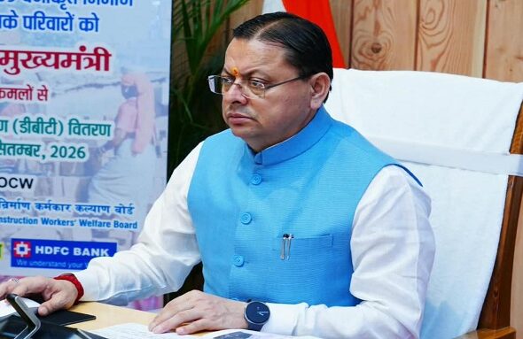Chief Minister Pushkar Singh Dhami