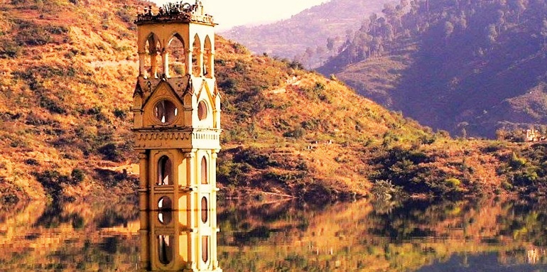 Old Tehri Clock Tower