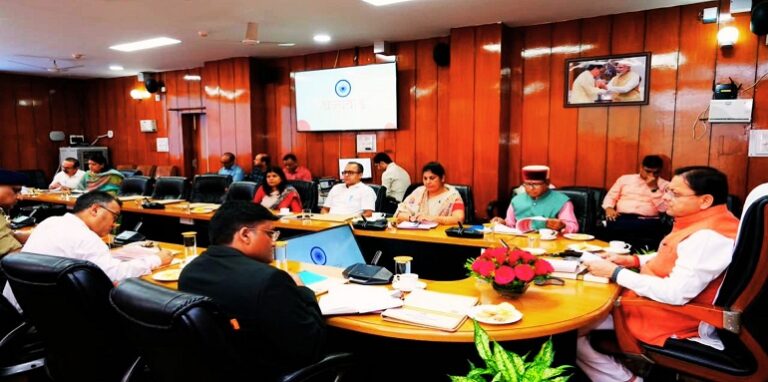 State-level vigilance and monitoring committee meeting chaired by CM Dhami