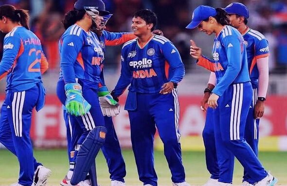 Team India wins the Women's Asia Cup final