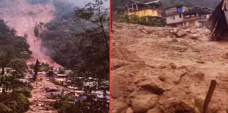 landslide in Sikkim