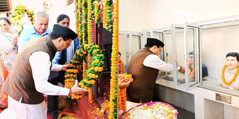 CM Dhami paid tribute to the martyrs of the Uttarakhand state movement