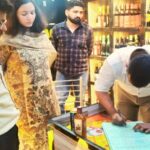 Raid on liquor shops
